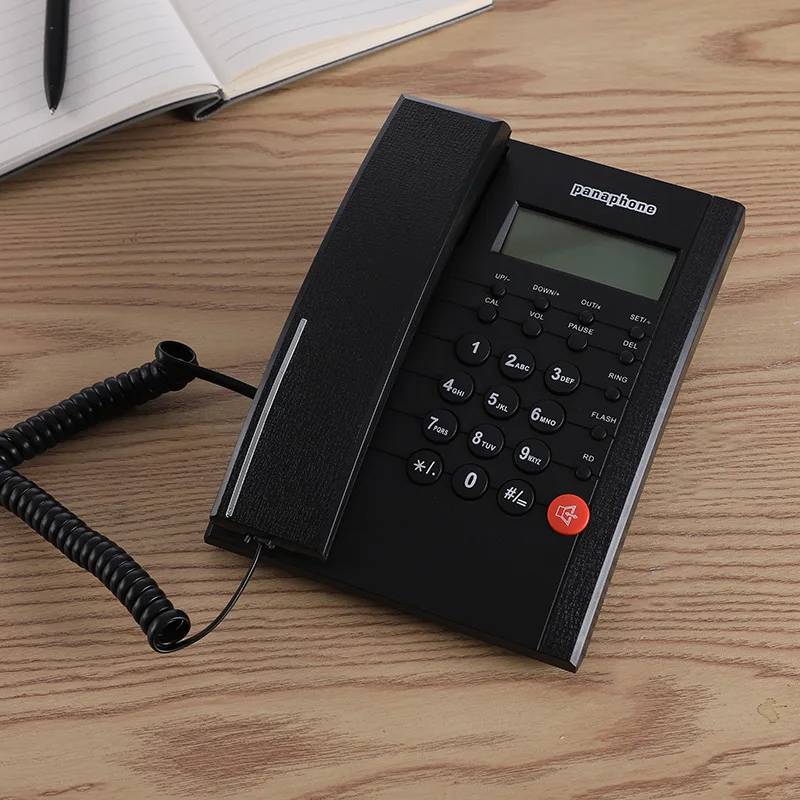 Bekabelde vaste telefoon met vaste telefoon en nummerherkenning Telefoon voor thuiskantoor Hotel