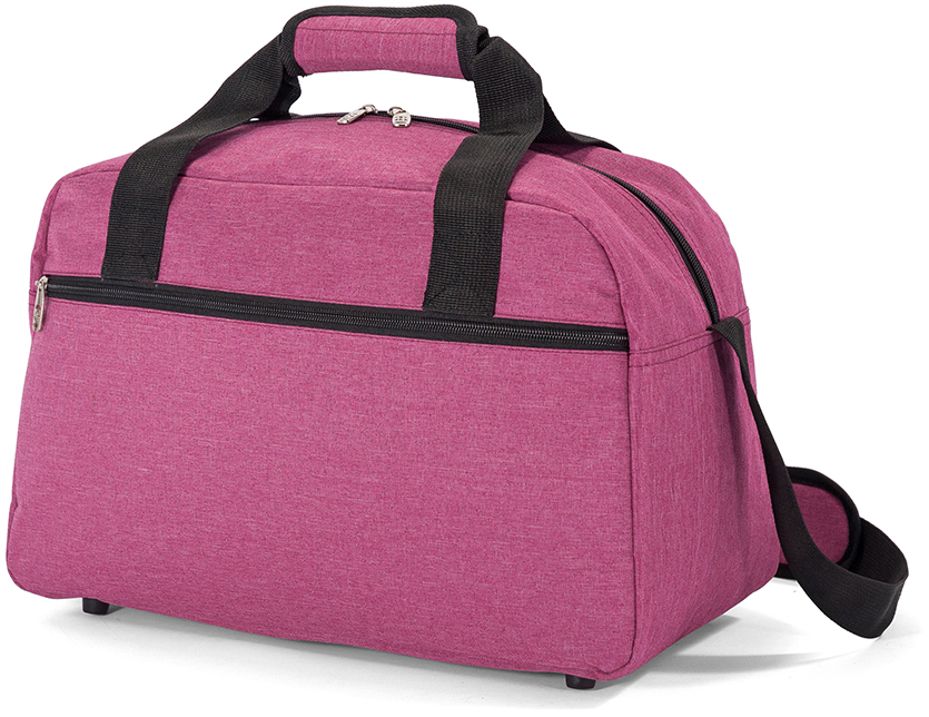 Bolsa de Viaje Cabina 40x25x20 cm Maleta de viaje Tamaño Equipaje de Mano Ryanair Vueling Easyjet Low Cost: DZ5528-Rosa