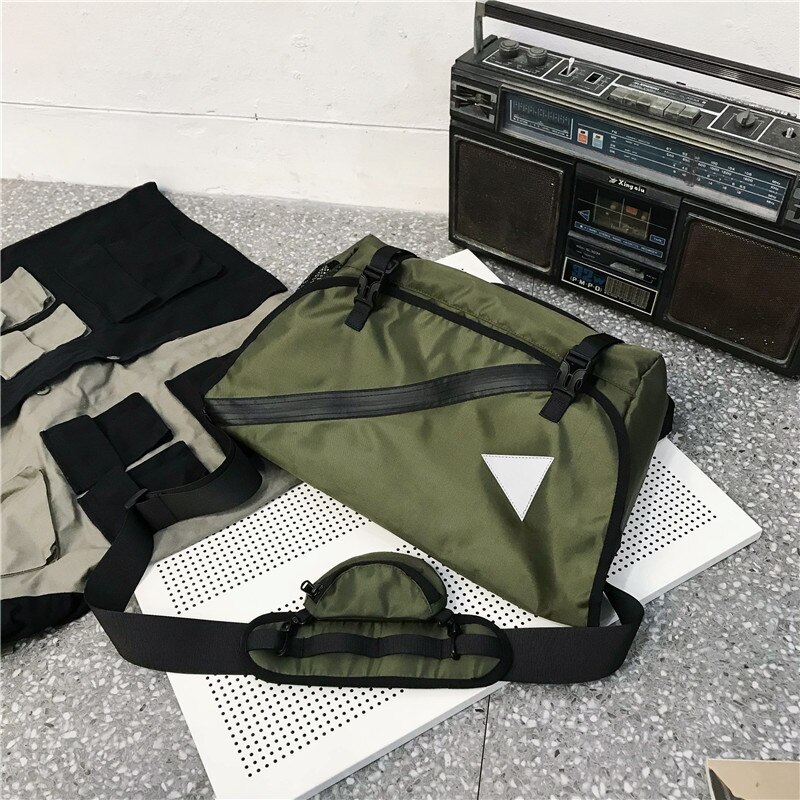 Newhotstacy 100419 Singolo Sacchetto di Spalla Sacchetto di anca salto Maschile e Borsa Del Postino Femminile di usura del Lavoro