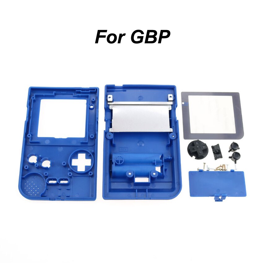 Yuxi transparente claro jogo de plástico escudo caso habitação capa para gameboy cor bolso avançado para gb gba sp gbc gbp game console