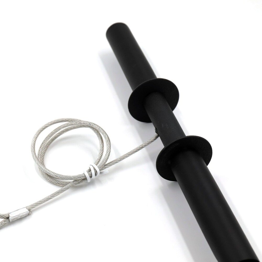 Practical Sport Exercise Gym Wrist Forearm Roller Trainer Strengthener Hand Gripper Weight Lifting Wrist Roller