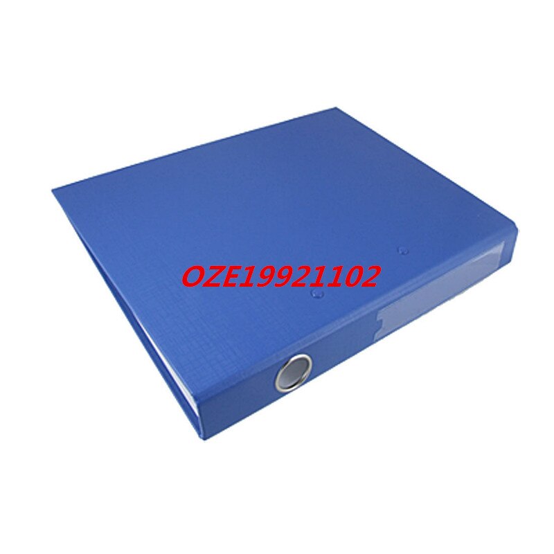 1PCS Blue Carboard A4 Spring Loaded Lever Clip File Folder