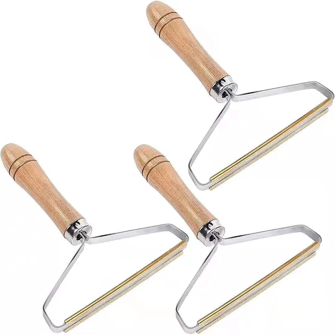 Fussel Haar Entferner Teppich Reinigung Werkzeug Doppelseitige Flusen Entferner Verwendet, um Staub zu Entfernen und Haustier Haar von Kleidung möbel: 3Stck