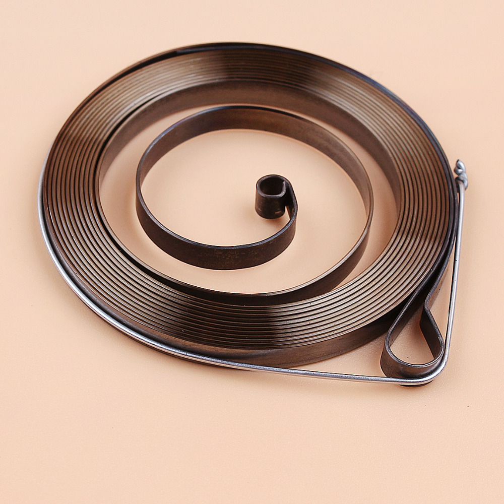 10Pcs/lot Chinese Chainsaw 2500 25cc Starter Recoil Spring for Zenoah Komatsu G2500 25cc 2-Stroke Small Chain Saws Replcement