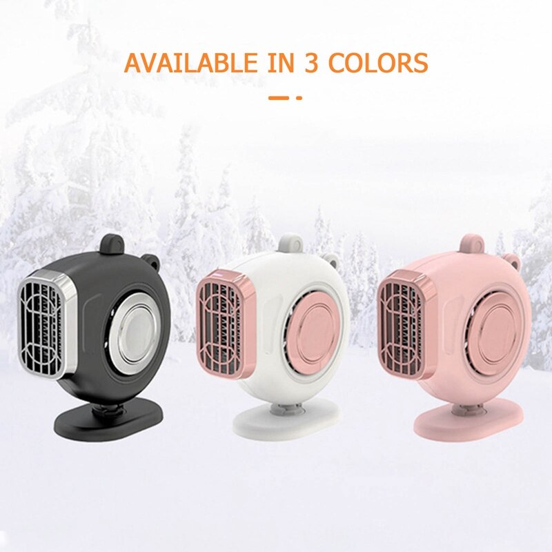 per 12V riscaldatore per auto interno inverno riscaldamento rapido ventilatore parabrezza sbrinatore parabrezza sbrinatore 2 in 1 riscaldamento automatico ventola di raffreddamento