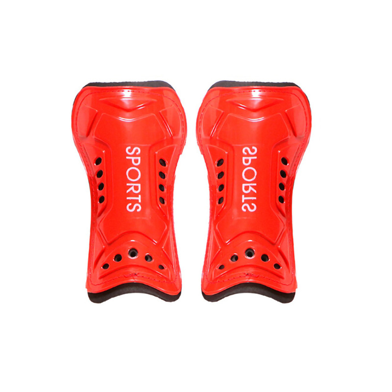 1 Pair Soccer Shin Guards Pads For Adult Kids Football Shin Pads Leg Sleeves Soccer Shin Pads Adult Knee Support Protector: red for child