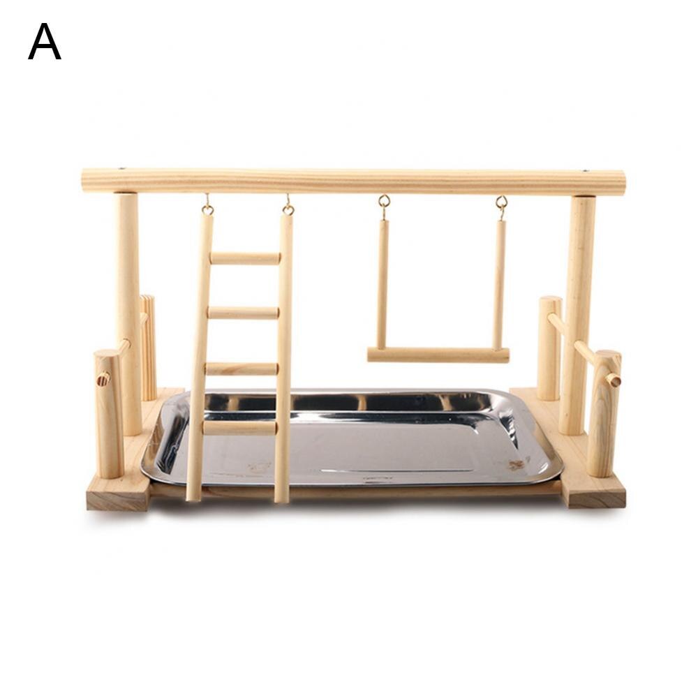 Échelle de perroquet en bois, support de jeu, perche, parc pour animaux de compagnie, jouet, accessoires pour oiseaux