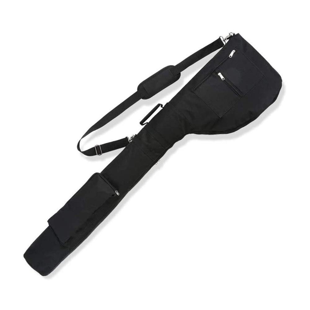 Golf practice bag, Golf clubs bag, nylon environmental golf protection half material bag of set F5Q0