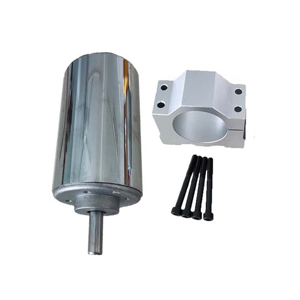 Air cooled 0.2kw CNC spindle Motor/ Motor Kit 200W Spindle Motor + Power Supply speed governor For Engraving