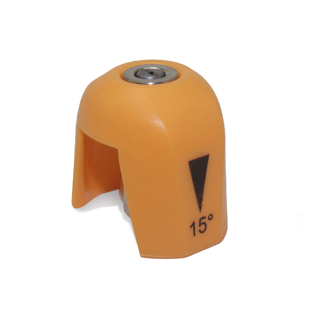 Boquilla de pulverización para lavadora de alta presión, conexión rápida de 1/4 ", 0 15 25 40 65 grados, punta para boquilla de jabón de riego, limpieza de jardín, 1 Uds.: Azul