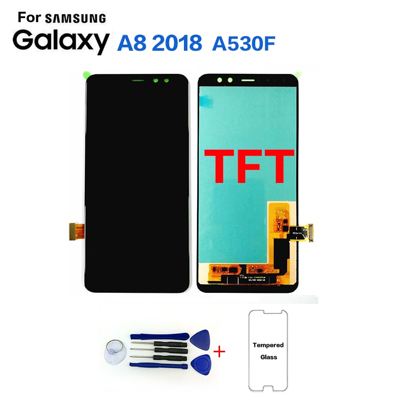 Tft Voor Samsung Galaxy A8 A530 SM-A530F Scherm Lcd Vervanging Voor Samsung A8 SM-A530N A530W Lcd Display Module