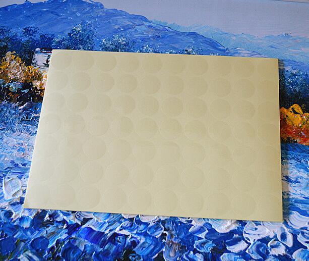 Transparent Label Sticker 15mm-80mm Circular Diameter 30mm 3 cm Sealing Label Sticker PVC Transparent Label Sticker DIY Label