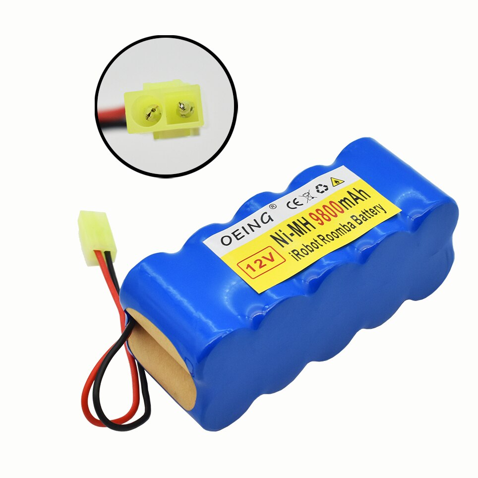Batería de mAh SC para Rowenta, paquete de 12V, RH5488, RH846301, RH846901, aspiradora de RS-Rh5205, barredora de robótica, 9800