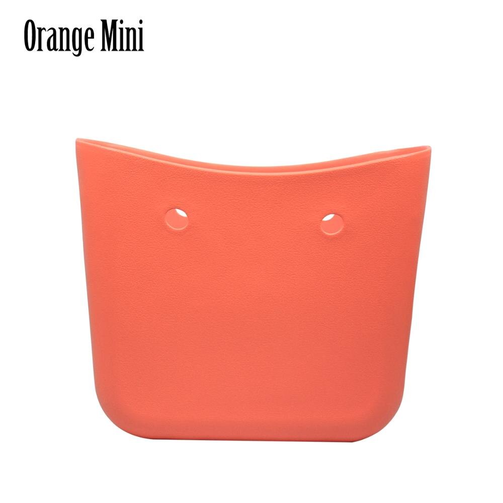 Obag style Mini Bag Body EVA bag O women bag rubber silicon waterproof women Handbag without logo: orange mini