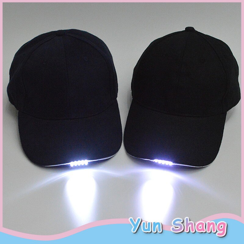 5 LED Outdoor Lighted Cap Flash Hat Fishing Running Hat Flash Men Women Camping Climbing Caps Camouflage Hats For Party