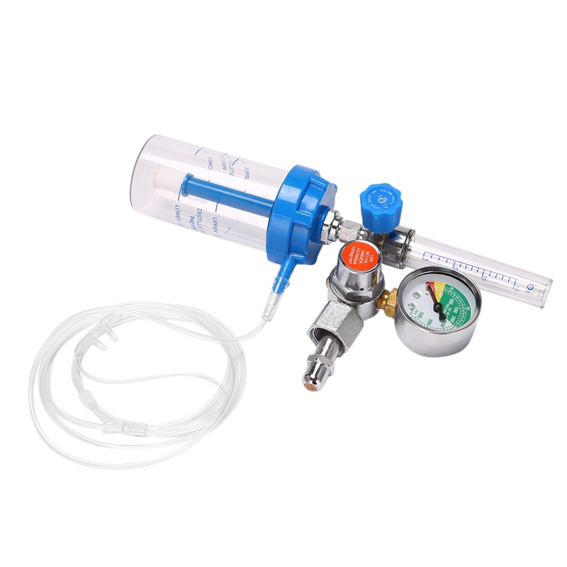 Zuurstof Flowmeter Manometer Zuurstof Flowmeter Zuurstof Druk Valve Regulator 0-10L/Min G5/8