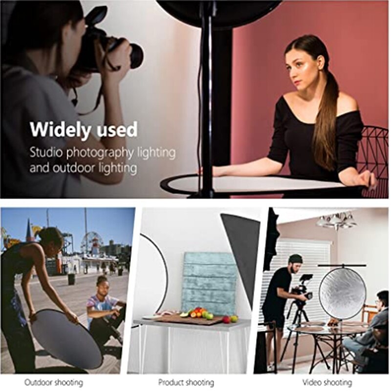 90x120cm 7in1 light reflector Photography Light Oval Photo Multi Reflector studio Reflector fotografia photography accessories