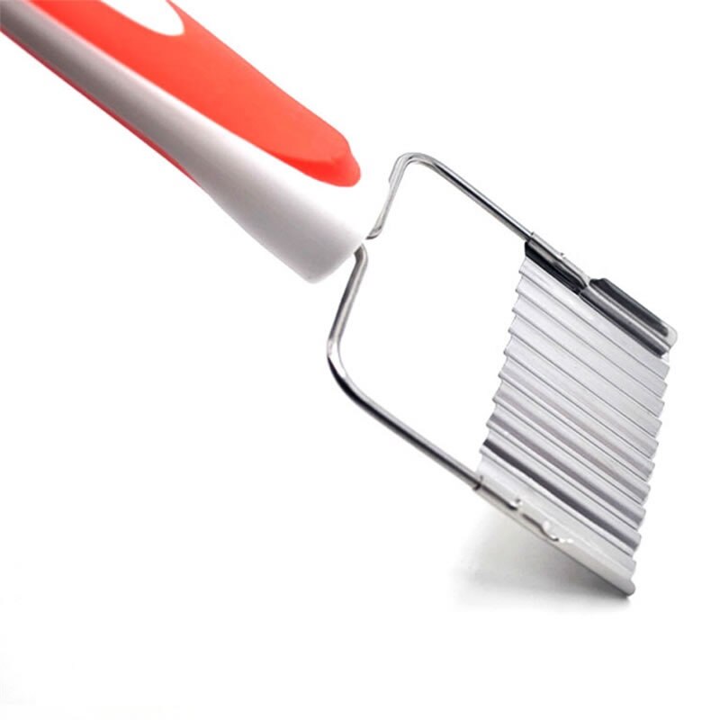 Stainless Steel Potato Slicer French Fry Fries Cutter Wavy Carrot Cutting Chopper Fruit Vegetable Slicing Grater Kitchen Tools