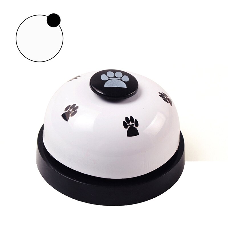 Dog Training Bell Pet Potty Training Bells with Non-Skid Rubber Base Ordering bell: RCHG2486-WT