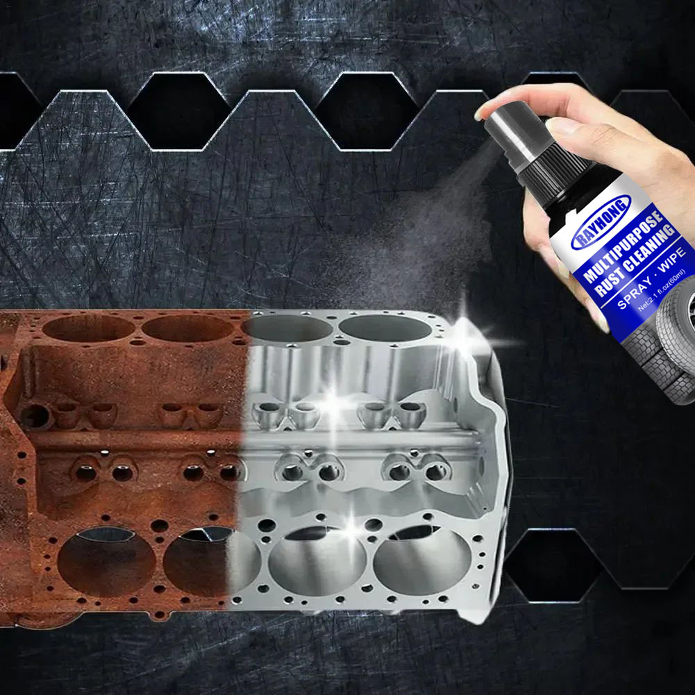 Spray antirouille pour boîtier de voiture, nettoyage antirouille pour métal
