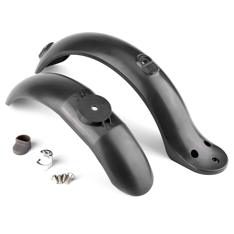 Front Rear Fender For Xiaomi M365 Electric Scooter Mudguard Front Rear Fender Set Guard Shelf Support Skateboard Scooter Parts