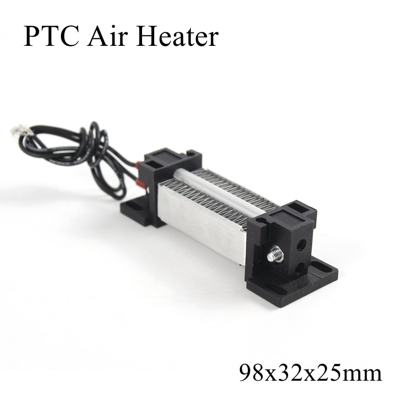 Plaque chauffante PTC 98x32x26mm 12V 220 W | Film chauffant, Induction, pour Aquarium et eau, petit format, chauffage de l'air ou de l'air, usage extérieur, eau chaude