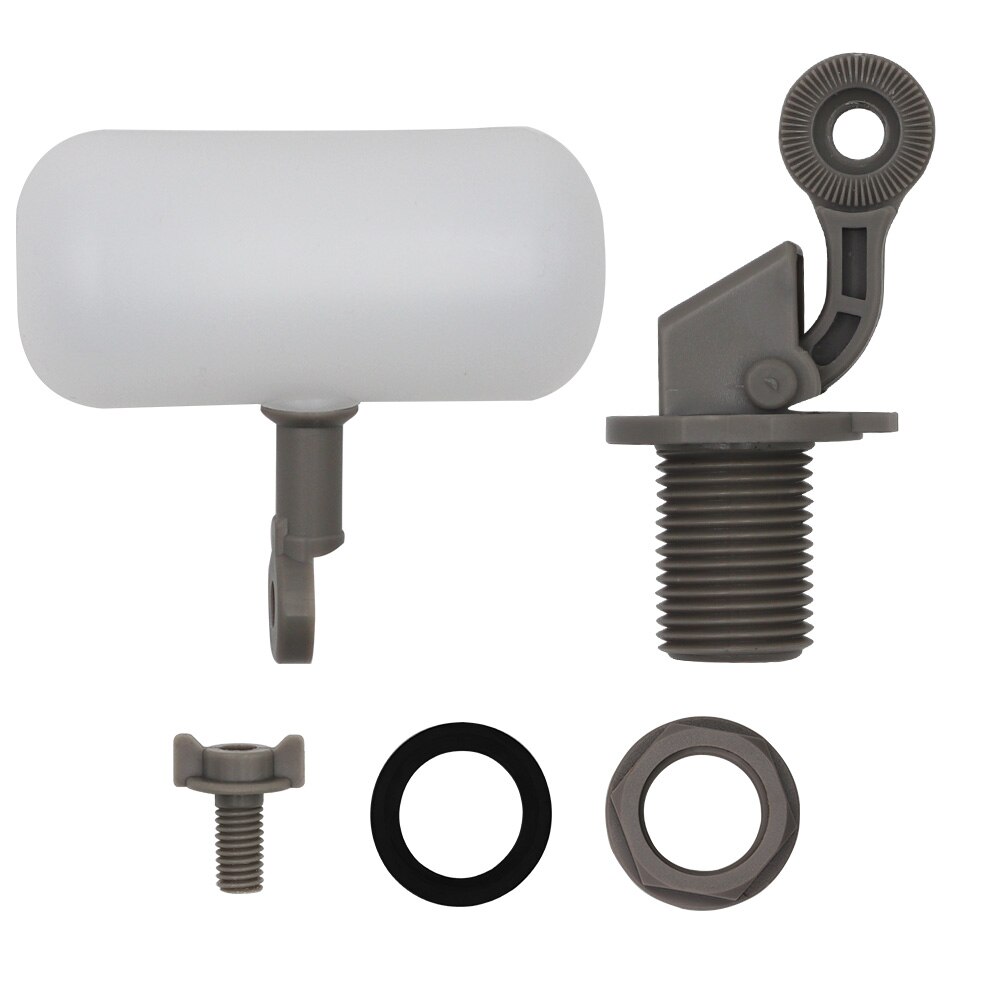 Mini Float Valve 1/2 or 3/4 Water Float Valve with Adjustable Arm Automatic Fill Valve Kit for Livestock Water Tank Fountains