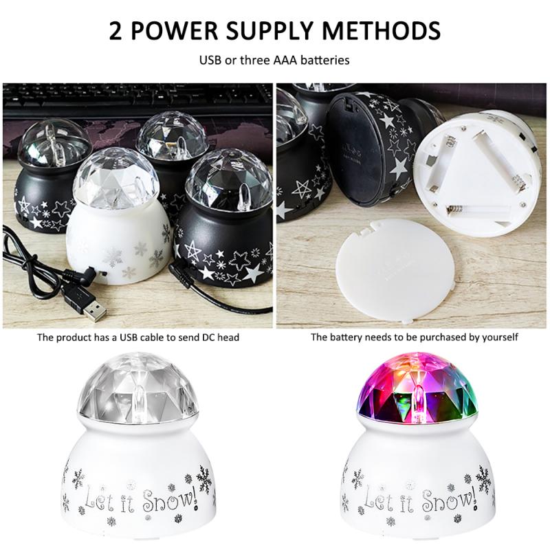 Starry Sky Ocean Projector Night Light USB LED Night Light Ocean Wave Projection Lamp Christmas Brithday Party Child