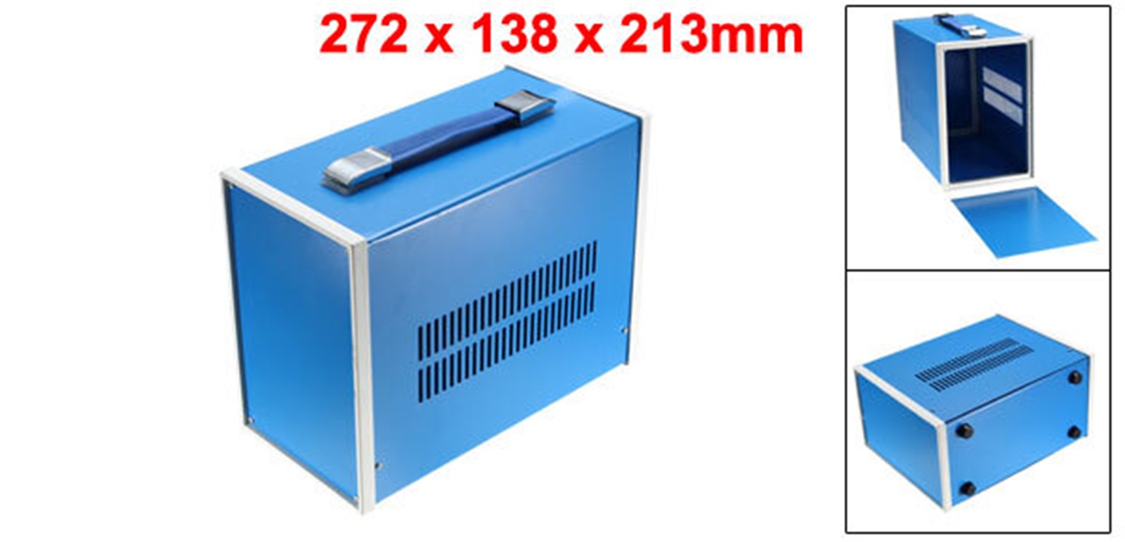 Metal Project Junction Box, Enclosure Case, Electronics Enclosure Box, Outdoor Indoor, 272x138x213mm, 210x180x140mm