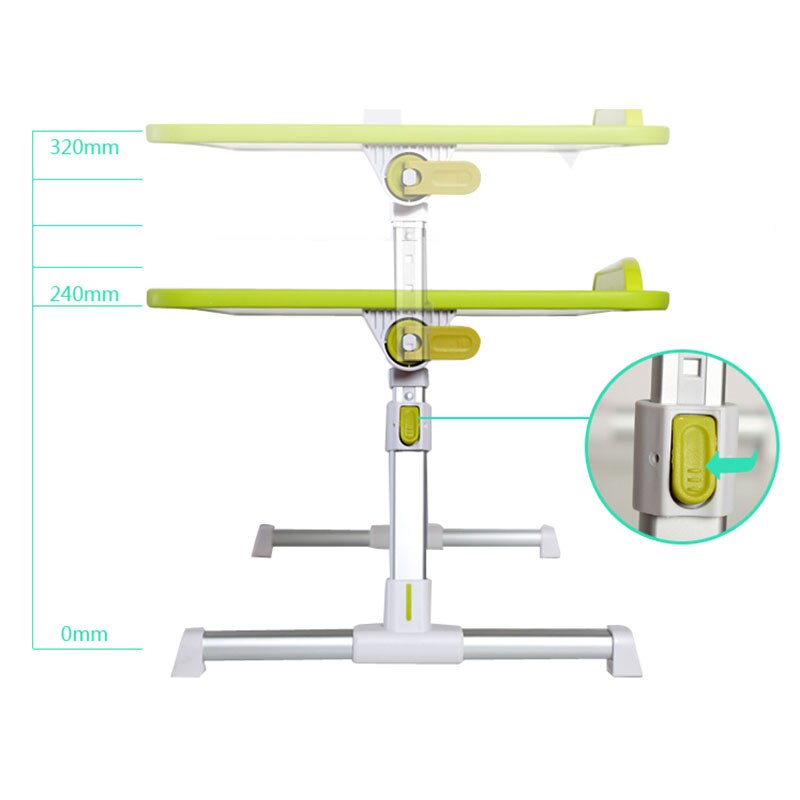 Adjustable Laptop Table Multifunction Computer Desk Students Dormitory Simple Studying Table Folding Portable Bed Desk