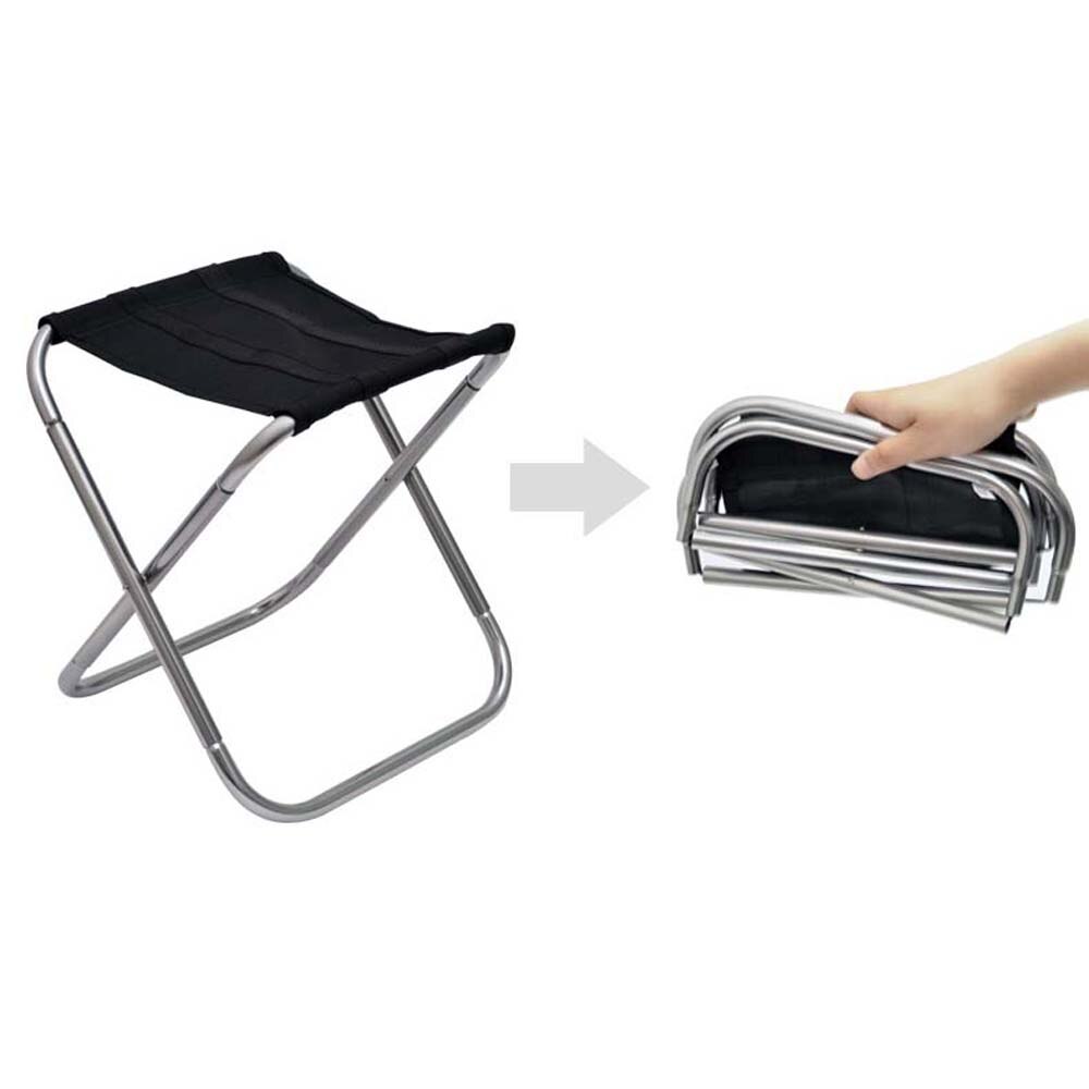 Portable Lightweight Folding Chair Outdoor Fishing Camping Picnic Oxford Cloth Easy To Carry Outdoor Furniture