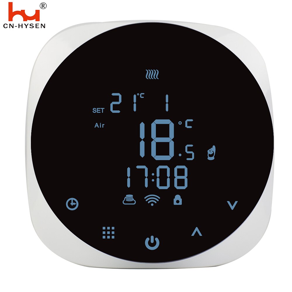 Large LCD Display Touch Screen With Child Lock Thermostat HY316-WiFi