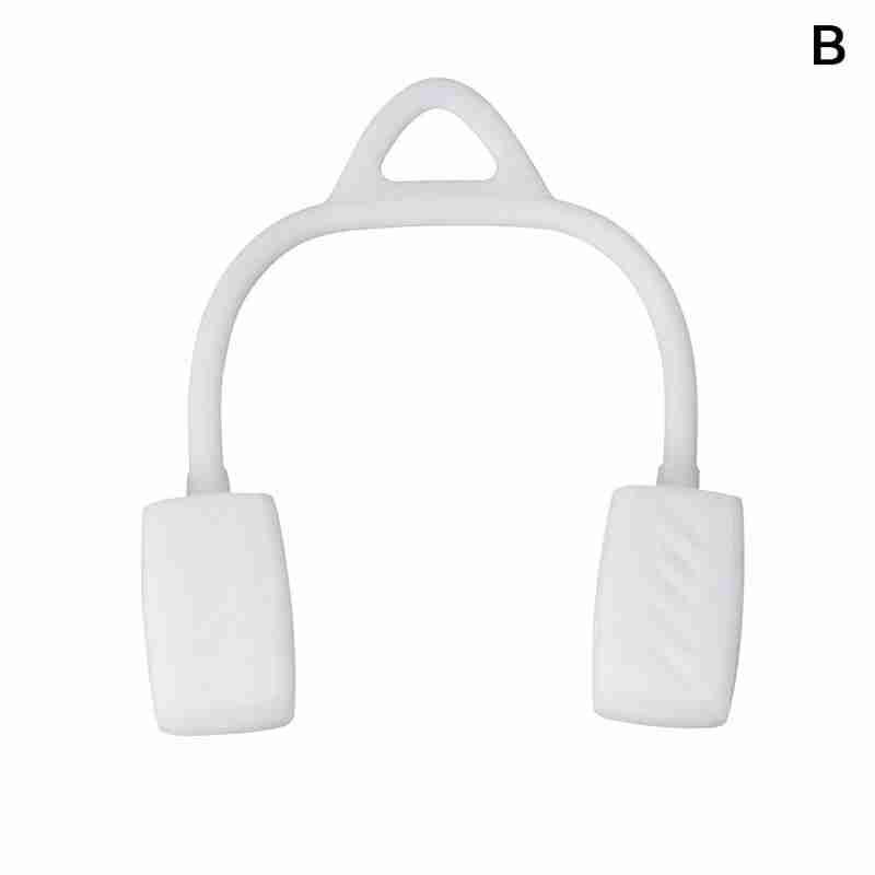 Offre Spéciale Mâchoire Exerciseur Musculaire Boules Mandibulaire Formateur de Gel De Silice De Alimentaire Mâchoire Cou Simulateur Ballon De Fitness De Toner: white