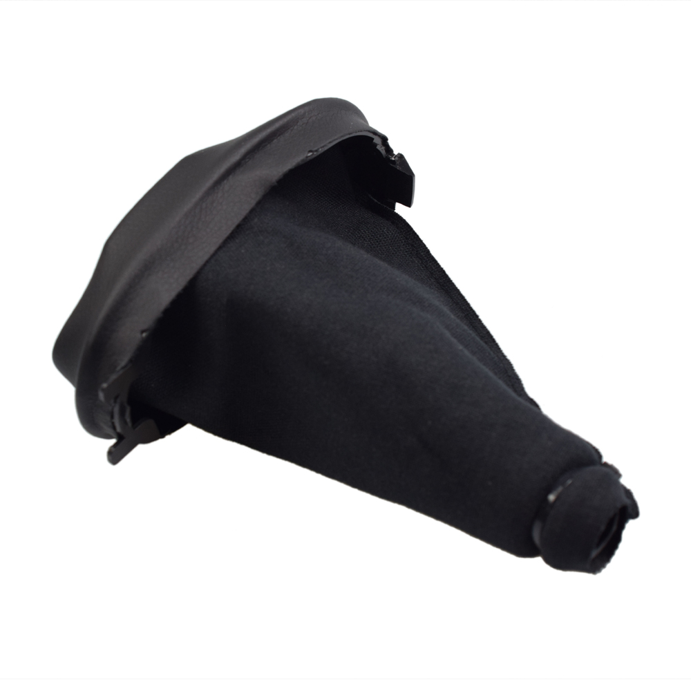 Perilla de palanca de cambios manual de 5 velocidades con cubierta de cuero para Renault Clio 2 Clio 3 Megane 2 Scenic 2 Kangoo