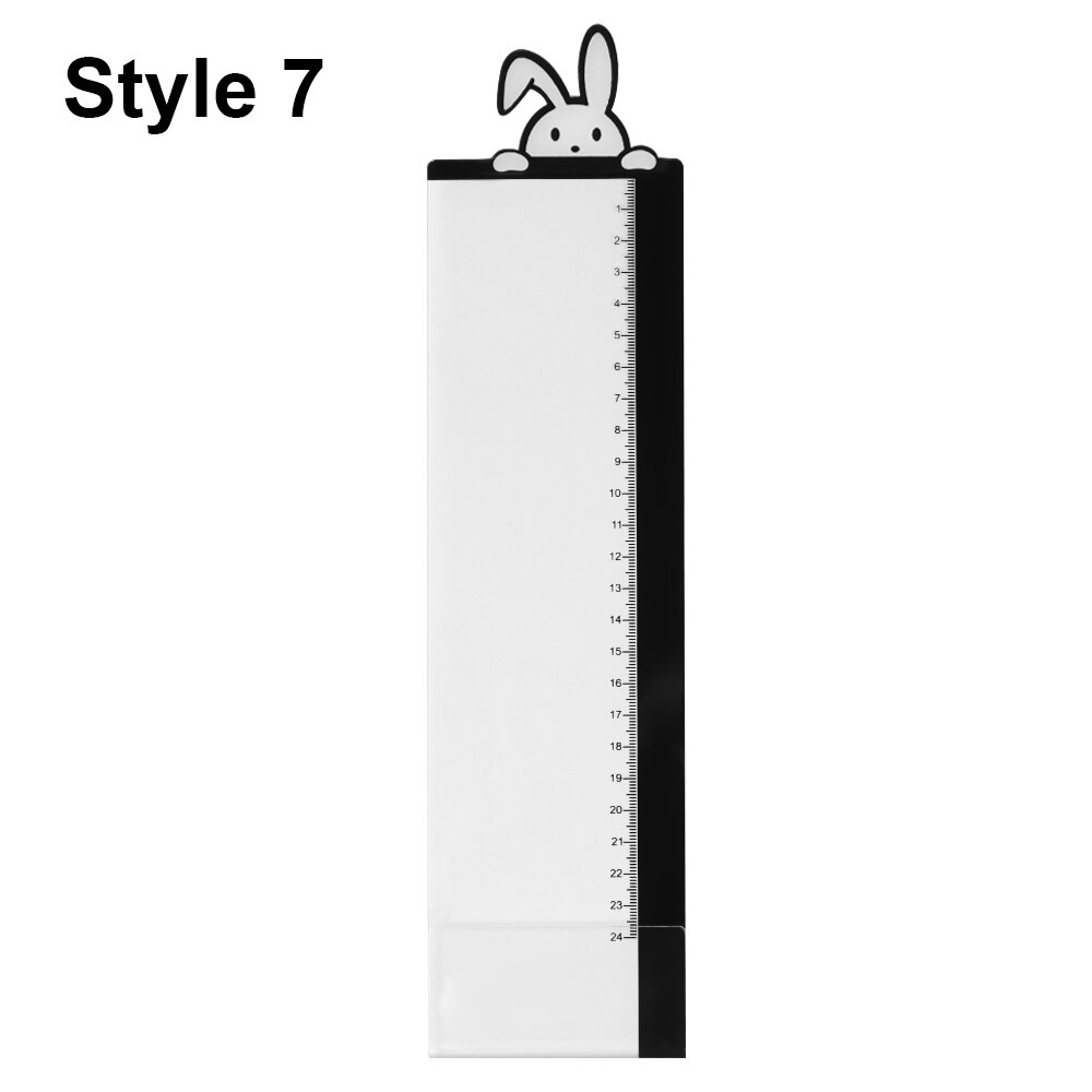 Acrylic Monitor Message Memo Board for Sticky Note Transparent Name Card Phone Holder Desktop Plastic Holder Stationery: Style 7