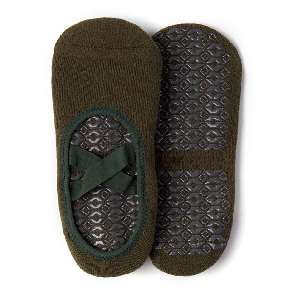 Ballet Dance Socks Seamless 1 Pair Of Sports Bandage Girls Belly Indoor Accessories Dance Socks Shoes Women's Yoga Socks: Green 1 Pair