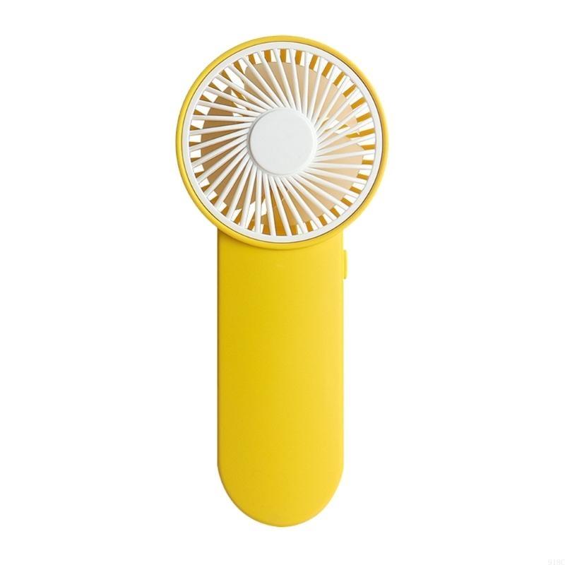 Ventole portatile mini ventilatori raffreddamento aabattery ha gestito ventilatore per l'home office: YELLOW