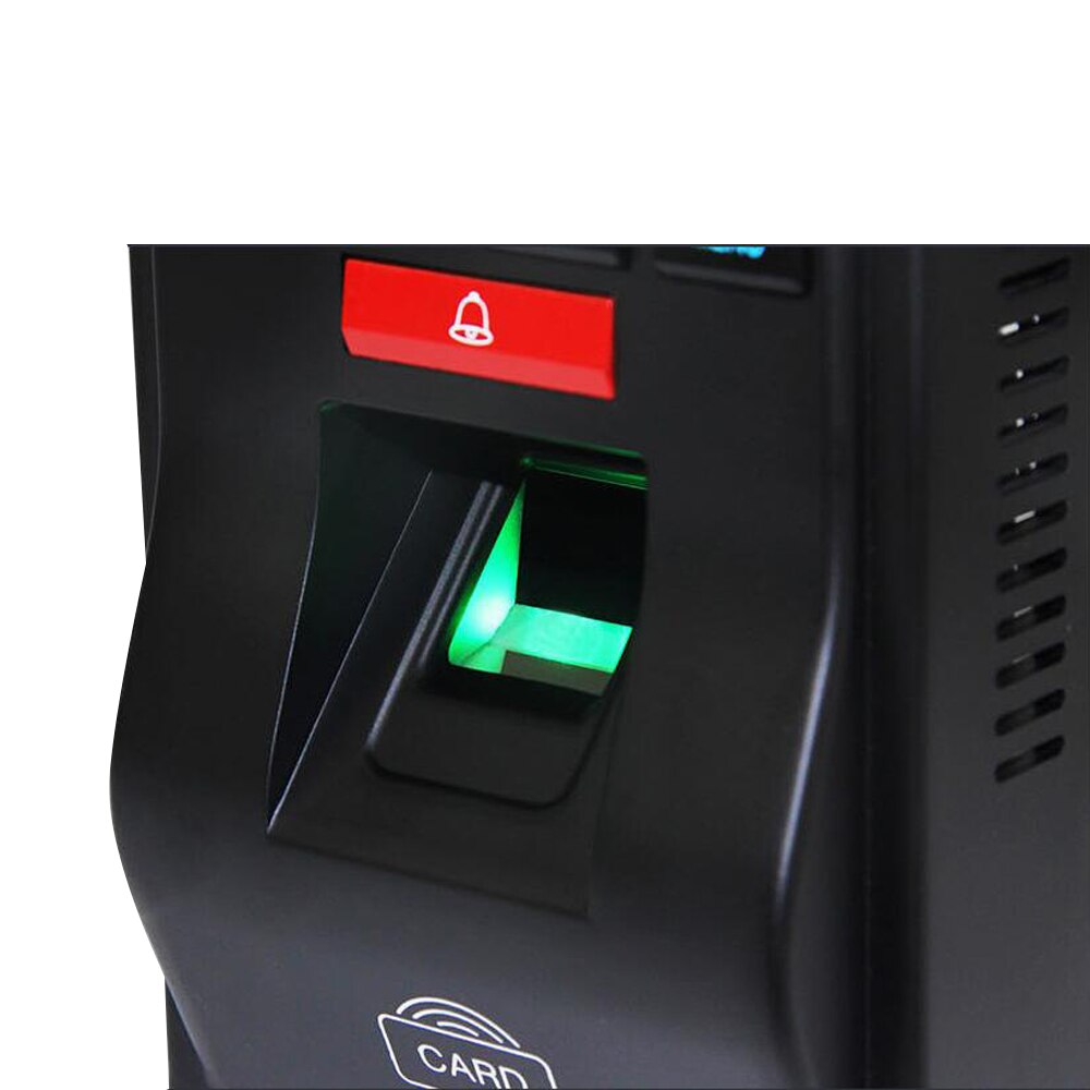 TFT Screen Linux System Standalone IC Card Reader TCP/IP Communication Fingerprint Access Control System