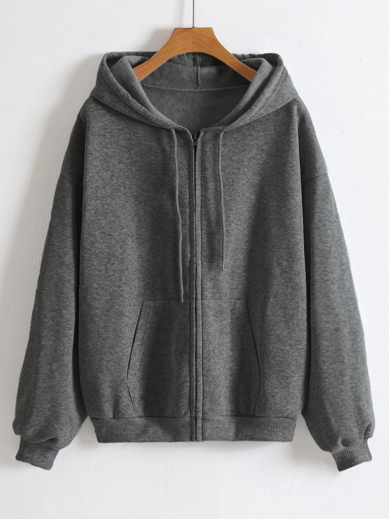 Sudaderas con capucha de lana con cremallera para mujer, sudaderas deportivas para correr, chaquetas clásicas informales con cremallera, ropa informal estilo Hip Hop Y2k: XXXL / Azul