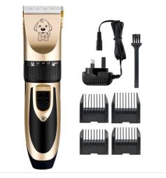 Rasoir électrique double usage | Poils d'animaux chien chat et animaux à faible bruit, en vogue, tondeuse et tondeuse, rasoir à double usage, outil pour animaux de compagnie: UK plug