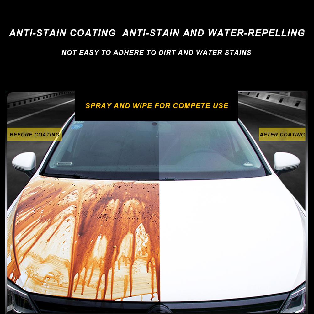 248ml bil coating super hydrofob flydende nano keramisk bil lak pleje flydende bil voks spray polysiloxan oxidation maling pleje