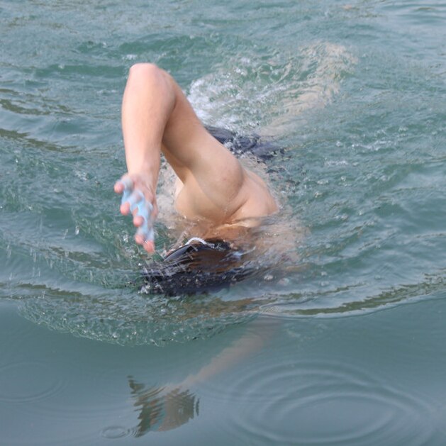 Accessoire de piscine, nageoire à doigt, gant de plongée, équipement de natation, natation Surf gonflable,