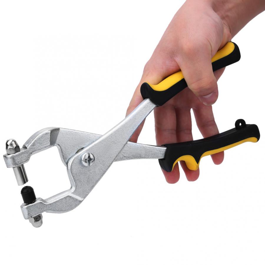 Ceiling Grit Punch Pliers Multi-Function Grit Punch Pliers Metal Sheet 3.27mm Hole Puncher Pliers