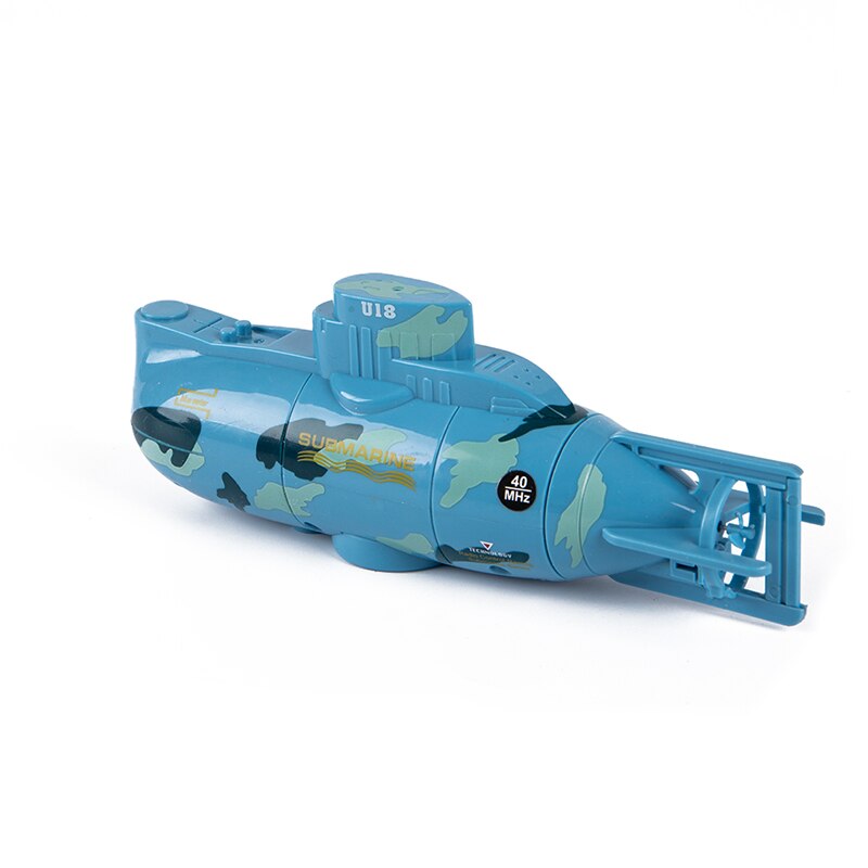 Mini Rc Submarine 0.1 M/s Snelheid Afstandsbediening Boot Waterdicht Duiken Speelgoed Simulatie Model Cadeau Voor Kinderen Jongens Meisjes jaar