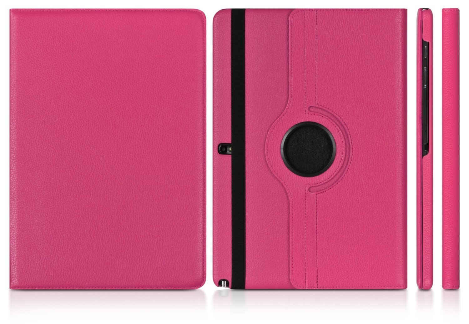 Case Voor Samsung Note Pro 12.2 P900 P901 P905 Cover Folio Pu Lederen Stand Smart Tablet Capa Gevallen P900 P901 p905 12.2 Inch: Rose Rood