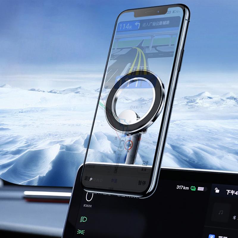 Magnetischer Handyhalter für das Auto, Handyhalter, 360-Grad-Drehung, Freisprecheinrichtung, faltbar, leistungsstark, magnetisch, für das Auto, magnetisch, für Mobilgeräte