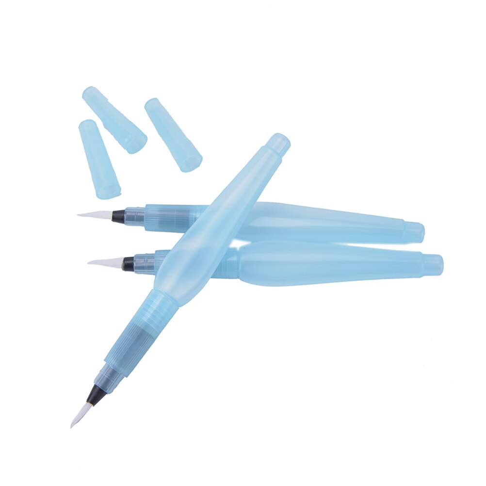 3 Stks/set Voor School Zelf Bevochtigen Water Opslag Pen Kunst Levert Verschillende Maten Grote Capaciteit Vat Water Kwast Set