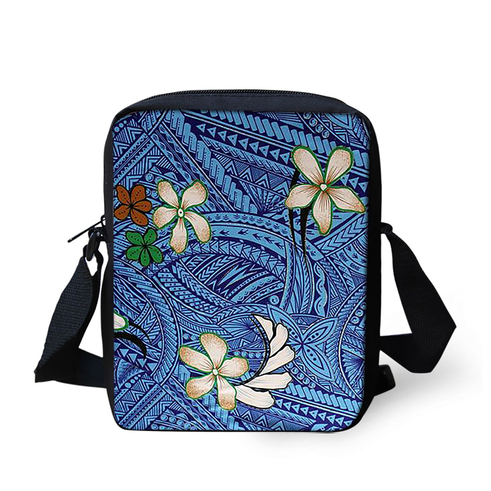 Polynesische Oceaan Schildpad Patroon Schouder Tas Voor Meisjes Crossbody Telefoon Tas Voor Jongens Telefoon Tas Boodschappentassen Mochila: ALP2627E