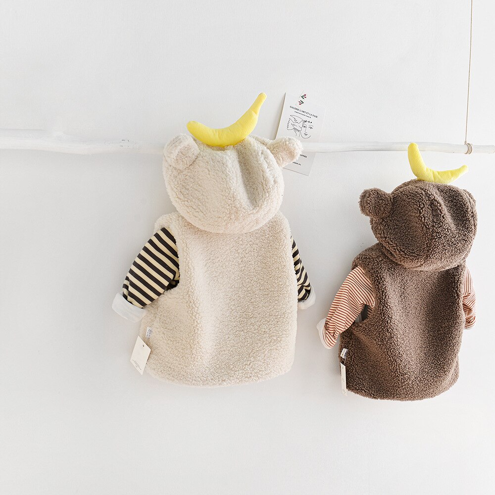 MILANCEl hiver bébé vêtements enfant en bas âge garçons gilet style coréen bébé vêtement d'extérieur pour filles
