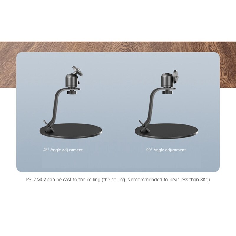 Projector Bracket Home Desktop Rack With Inch 1/4 Screw Hole Gimbal For Mini Projector